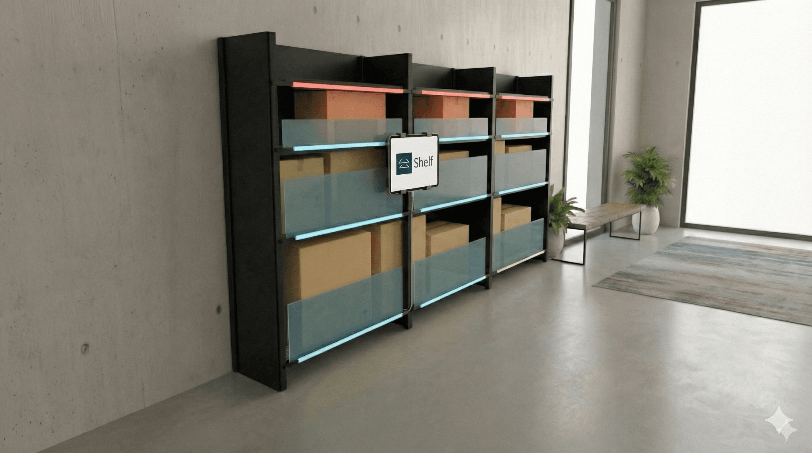 Lobby Shelf
